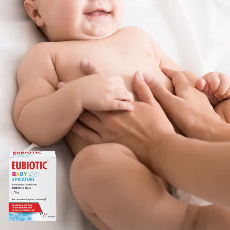 Eubiotic Baby: cum să protejezi sistemul digestiv al copilului tău